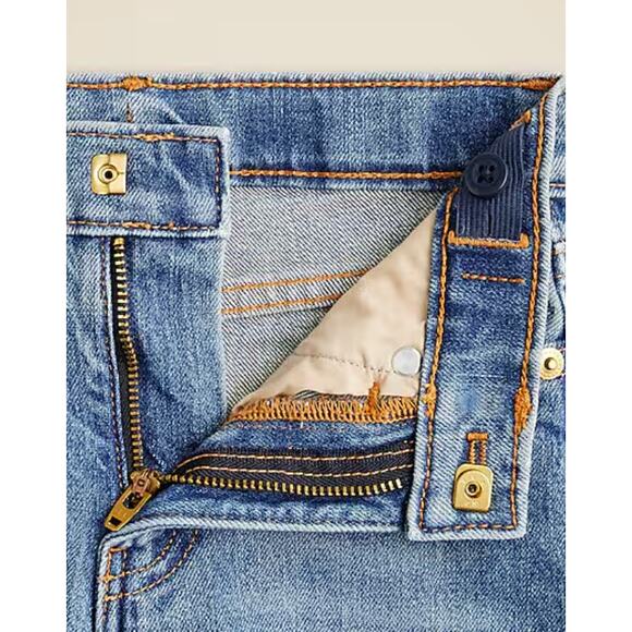 J Crew crewcuts Jeans 10 Blue Girls Slim Wide Leg BY160 Kids J.Crew Hayworth - Picture 3 of 5